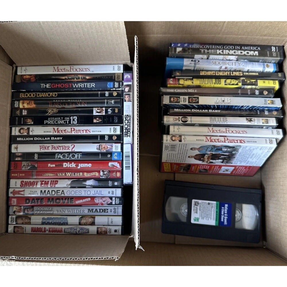 DVD Lot 31 Plus 1 VHS Drama Action Comedy